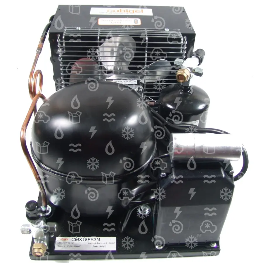 jednotka konden. Cubigel CMX18FB3N, LBP - R404A, 220-240V,50Hz,